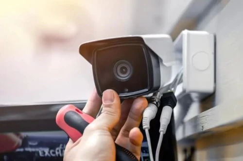 surveillance cameras