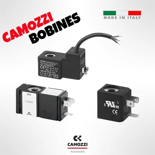 verin pneumatique - bobine - électrovanne -( smc camozzi - metal work - festo ) réparation (verin)