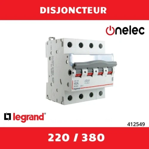 legrand - Contacteur - Disjoncteur Différentiels - Relais - Interrupteurs - (legrand)