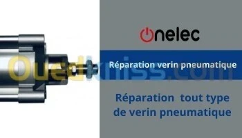 Vérin - Vérins  pneumatique ronds, carré, compact- SMC, Festo, Metal Work camozzi- Réparation, vente