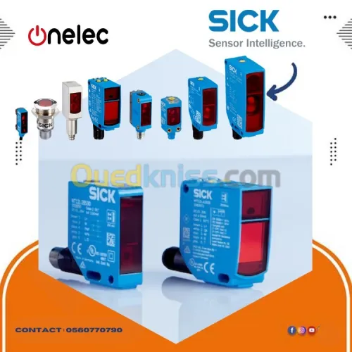 Capteur Électrique et PHOTOCELLULE ET DETECTEUR et Encodeur(SICK télemecanique omron ifm leuze)