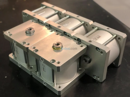 VERIN - VERIN PNEUMATIQUE - vérin compact - vérin carré ronds - Fabrication Réparations vérin pneum