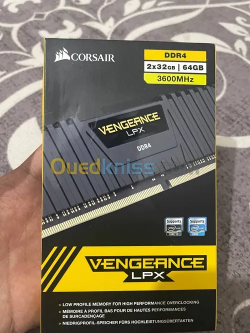 Corsair vengeance lpx 64gb (2x32gb) DDR4 3600mhz