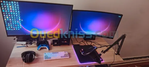 Pc workstation setup gaming pc 