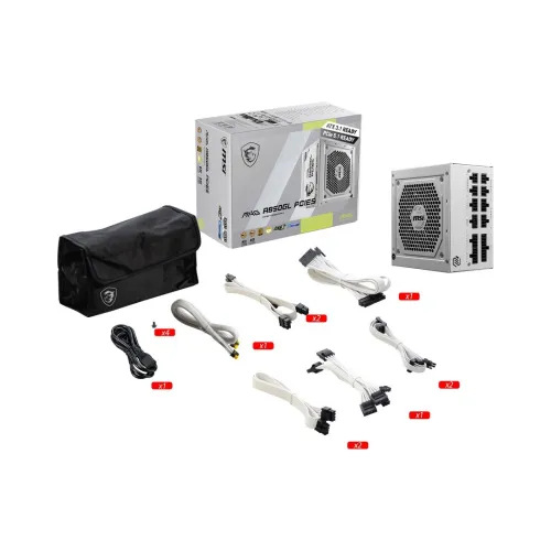 MSI MAG A850GL PCIE5 WHITE