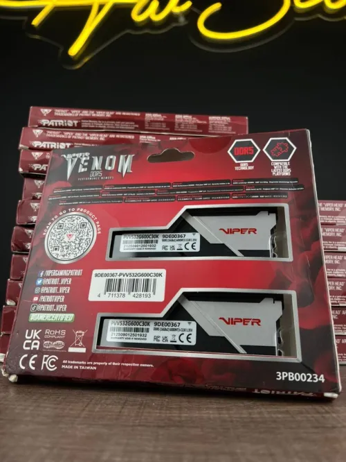 VIPERGAMING VIPERVENOM DDR5 32GB (2*16) 6000MT/S CL30