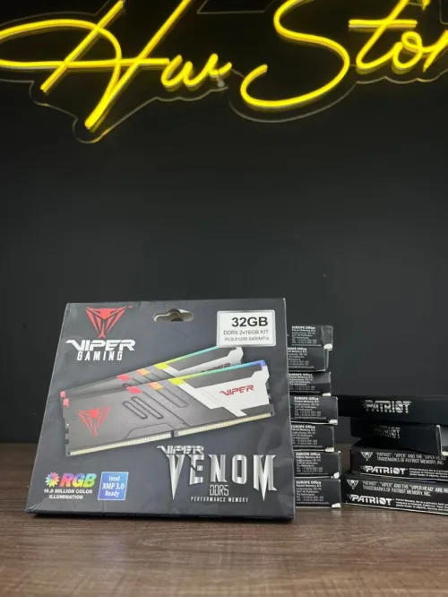 VIPERGAMING VIPERVENOM DDR5 32GB (2*16) 6400MT/S CL32 RGB