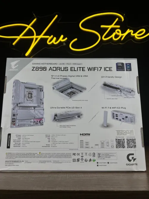 GIGABYTE Z890 AORUS ELITE WIFI 7 ICE