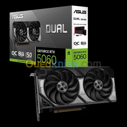 ASUS DUAL RTX 5060 8GB OC GDDR7
