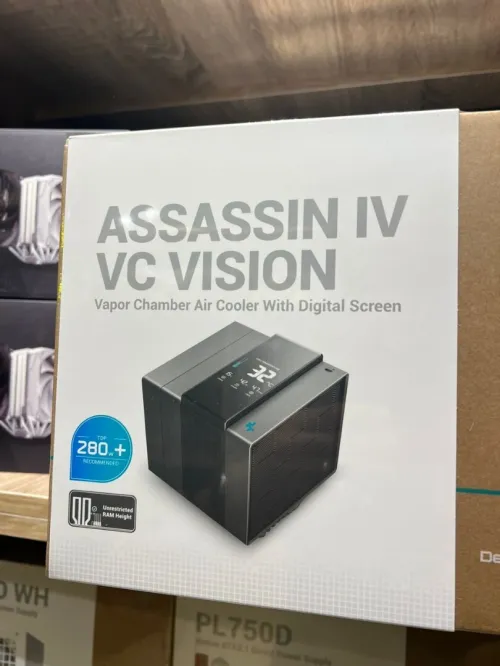 DEEPCOOL ASSASSIN IV VC VISION VAPOR CHAMBER BLACK