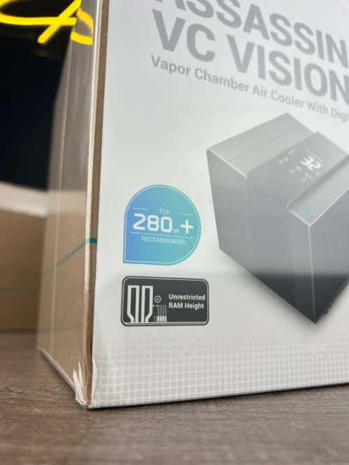 DEEPCOOL ASSASSIN IV VC VISION VAPOR CHAMBER BLACK
