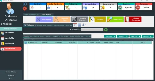 Logiciel de Gestion Cabinet Medical Endocrinologie