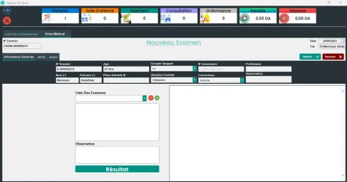 Logiciel de Gestion Cabinet Medical Neuro-psychiatrie