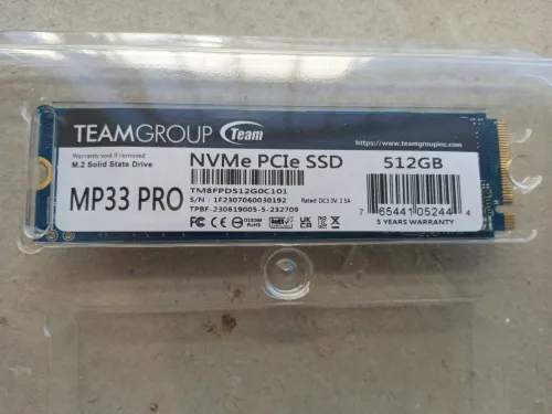 Disque dur SSD 512GB