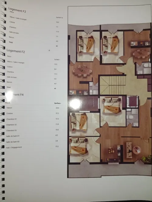 Vente Appartement F5 Alger Bordj el kiffan