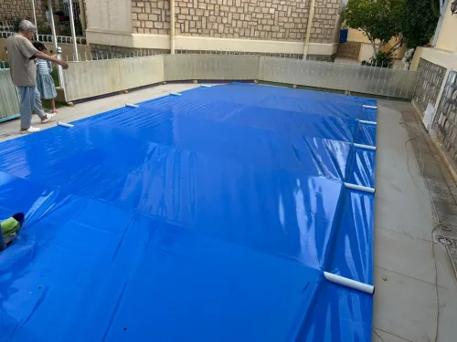 Bâche de couverture piscine 