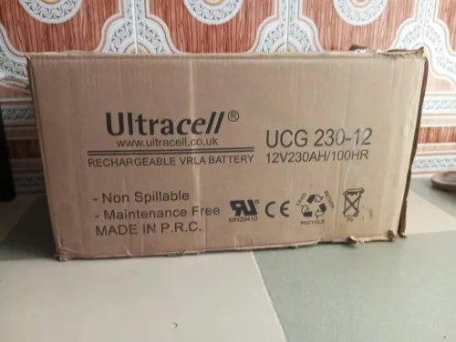  BATTERIE GEL - ULTRACELL UCG230-12 - 12V 230AH/100HR
