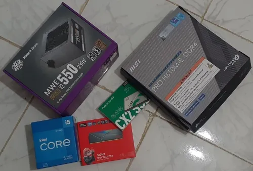 pc unité i5 12eme ram 16gb + ecran 22" pouces 1080p