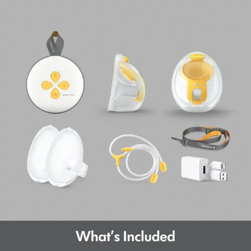 Tire-lait mains libres Medela Swing Maxi, facile, intuitif et idéal pour les déplacements