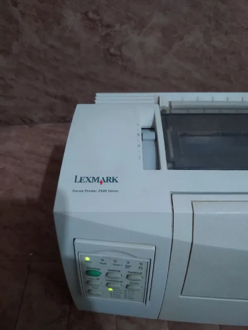 طابعة ماتريسيال Lexmark 2500 A3 A4 A5 في حالة جيدة  طابعة ماتريسيال OKI micro Line 5520