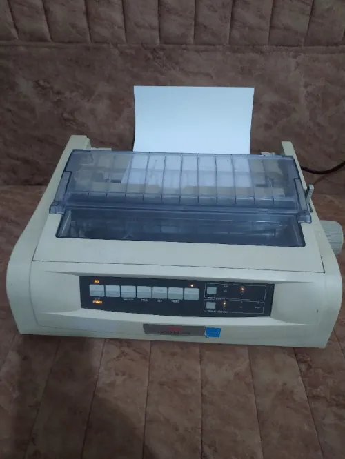 طابعة ماتريسيال Lexmark 2500 A3 A4 A5 في حالة جيدة  طابعة ماتريسيال OKI micro Line 5520