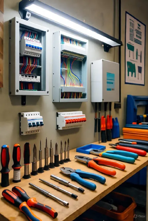 electricien batiment/industrielكهربائي 