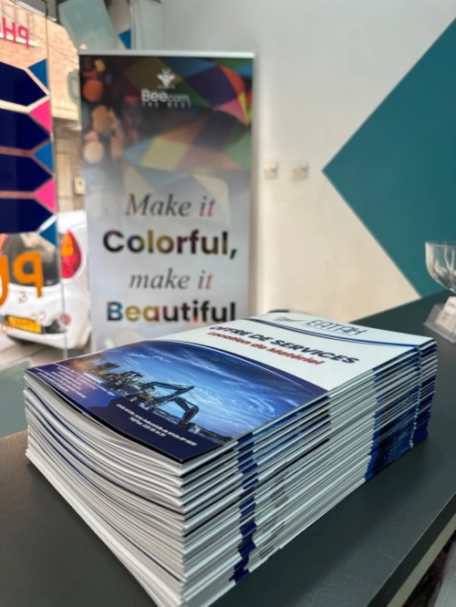 Impression catalogue et offre de service 
