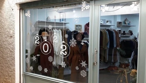 Habillage Vitrine et Habillage intérieur