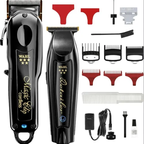 Tondeuse Wahl barber combo (magic clip + detailer)
