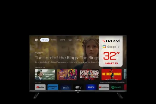 Stream TV 32 pouces google tv