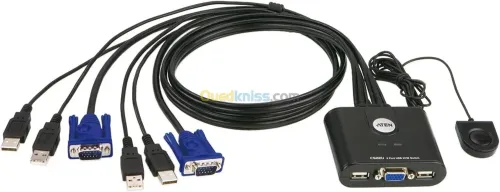 1 console USB contrôle deux ordinateurs USB