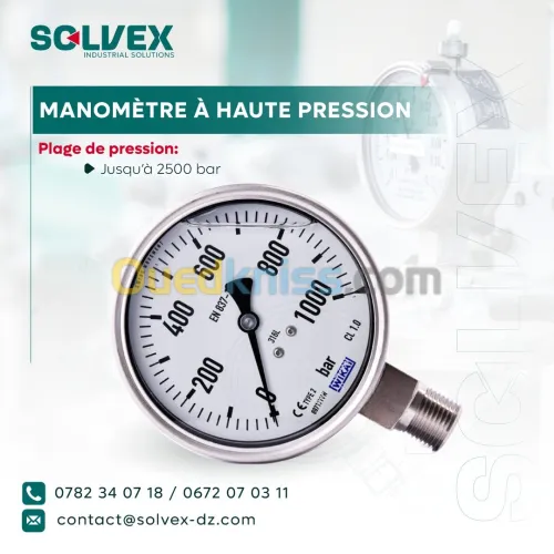 Manomètre de Haute Pression