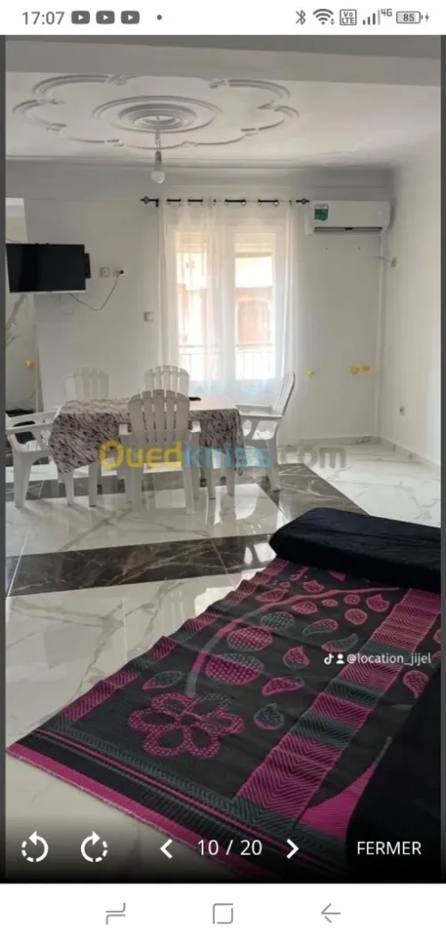 Location Appartement F3 Jijel El aouana