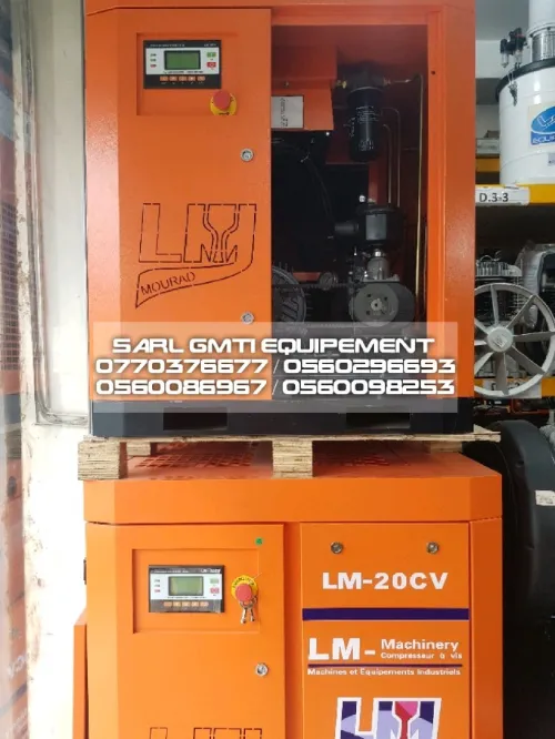 Compresseur a vis , réservoir d'air , secheur,  compresseur 