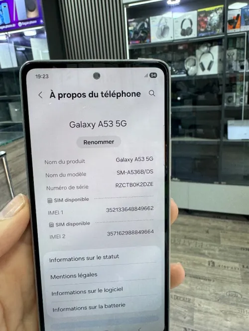 Samsung Galaxy A53 5G 6G 128G etat 10/10