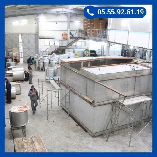  خزانات انتاج اينوكس   FABRICATION DE CITERNE ET CUVE INOX