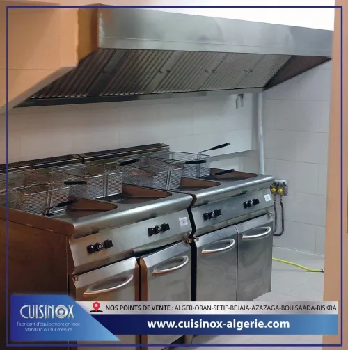 HOTTE D'EXTRACTION EN INOX