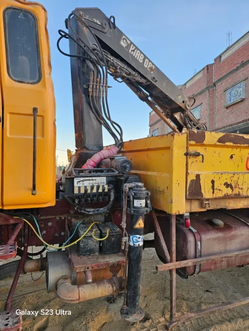 CAMION RENAULT CLR 4X4 GRUE 1997