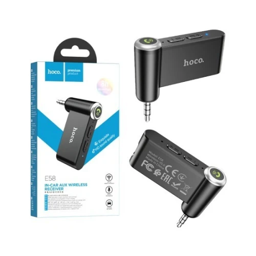 AUX HOCO BLUETOOTH CAR - JACK - E58
