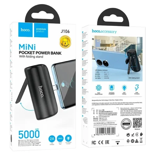 POWERBANK HOCO 5.000mAh J106 FAST