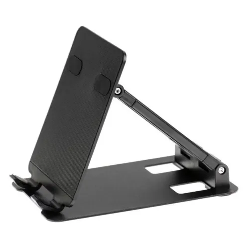 SUPPORT TABLETTE METAL - GRIS