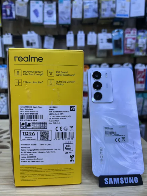 REALMI C71 La rame 8/Stockage 256