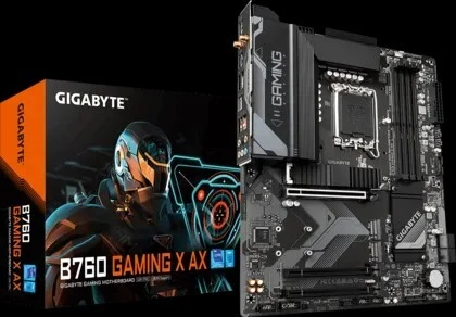 Gygabyte B760 gaming a ax ddr5 plus wifi