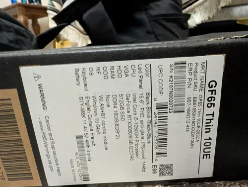msi gamer rtx 3060