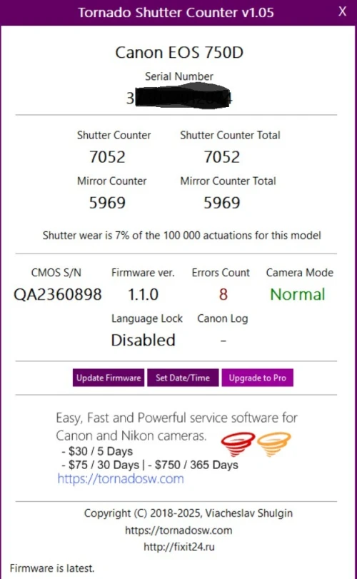 Canon 750d