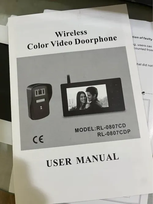 Interphone Vidéo Sans Fil RL