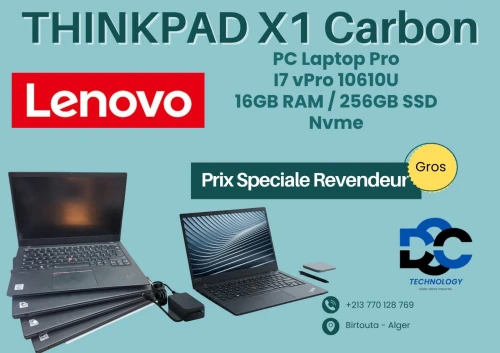 LENOVO THINKPAD X1 CARBON GEN 8 I7 10610U 16GB 256 SSD FULL HD