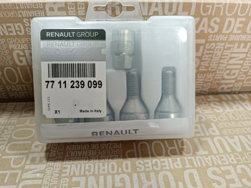 Écrous Antivol pour Jante d'origine Renault 