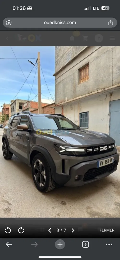 Dacia Duster 2026 Extrême Gold
