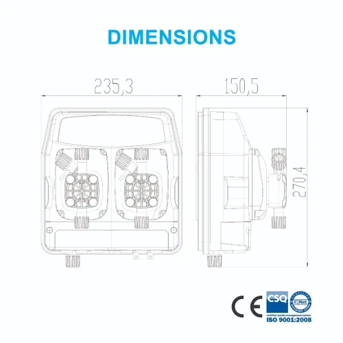 POMPE DOSEUSE ELECTROMAGNETIQUE INTELLIGENTE eTWIN 